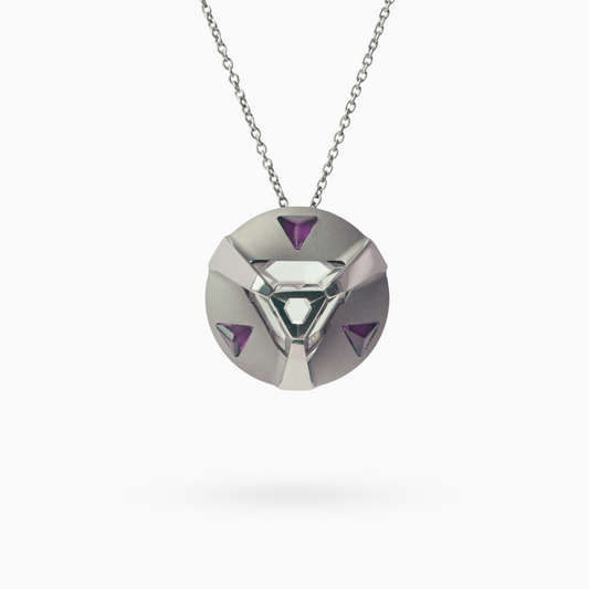 ARK Crystal & Purple Gem Pendant - Set