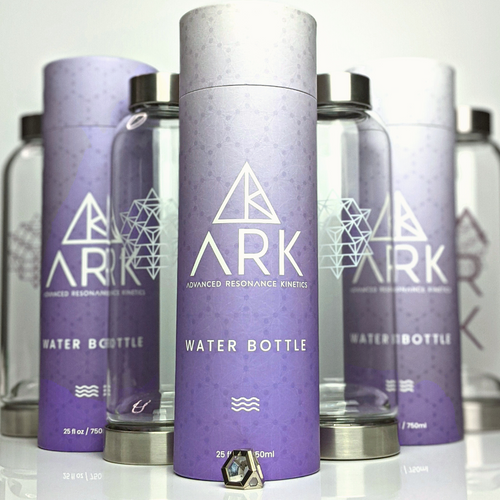 ARK Crystal & Purple Water Bottle - Set